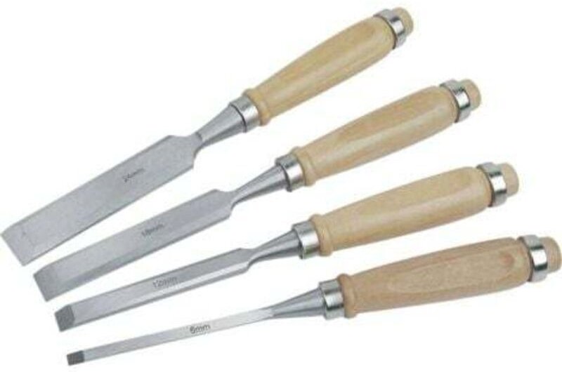 4-teiliges Holzmeißelset C97877