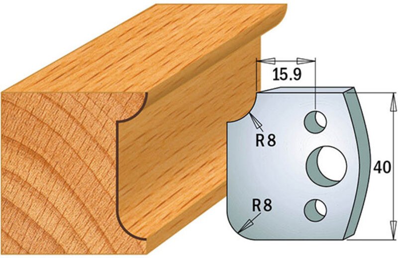 690.174 Paar Sp Messer 40x4mm