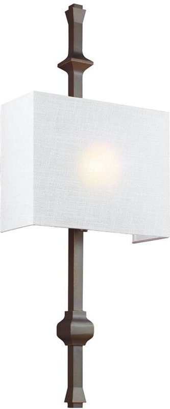 Teva - 1 Licht Innenwandleuchte Bronze, E27 - Elstead