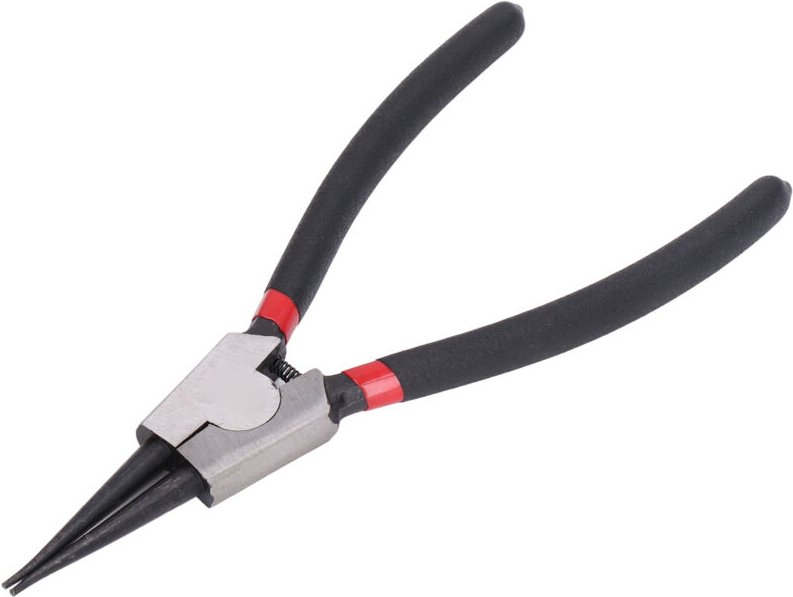 9-Zoll-Außenringzange mit gerader Spitze, Kohlenstoffstahl, Außenringzange mit geraden Backen zum Entfernen von Sicherun...