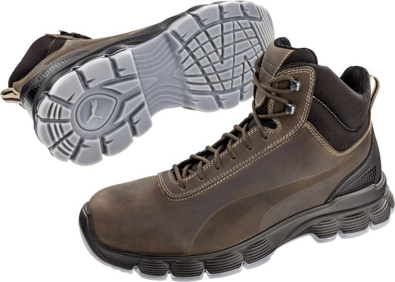 Thumbnail - Puma - Condor Mid esd src 630122-44 esd Sicherheitsstiefel S3 Schuhgröße (eu): 44 Braun 1 St.
