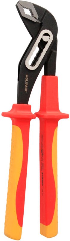 Mehrfachöffnungszange 240 mm. Isolierte Griffe aus Chrom-Vanadium-Stahl