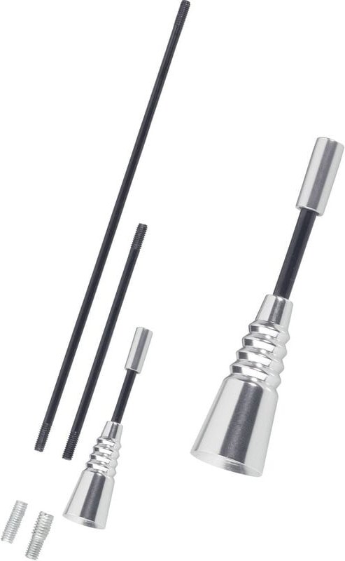 17579 Aluminium Auto-Stabantenne Aluminium - Eufab