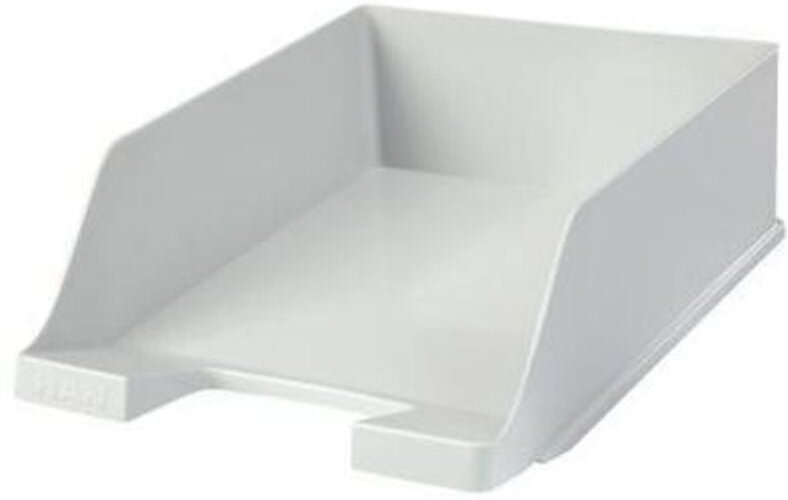 Briefablage klassik xxl din A4 din C4 Polystyrol Farbe: lichtgrau