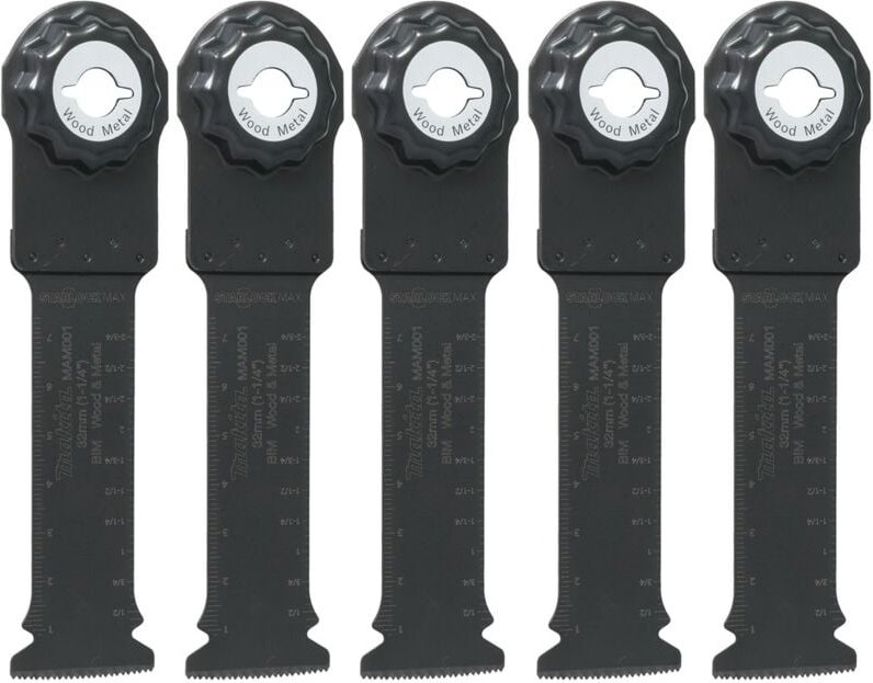 Eintauchsägeblatt BiM, 32 mm 32 x 80 mm • sarlock max • Holz, Holz mit Nägeln, Gipskarton - Makita