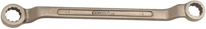 KS Tools BRONZEplus Doppel-Ringschlüssel gekröpft 13/16x7/8