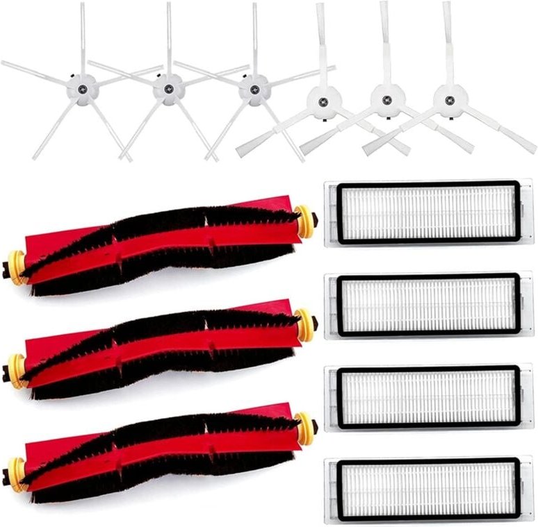 Für Xiaomi Roborock S6 Pure, S6, E4, S4 Max, S6 MaxV, S5, S5 Max, S4, E2, E3, E5 E20 E25 E35 S50 S65 Bürstenfilter