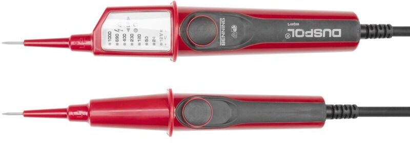 Spannungsprüfer 2-polig mit LED-Anzeige - Gedore