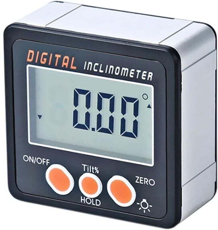 Winkelmessung Horizontaler Winkel Digitaler Meter Neigungsmesser, Digitale elektronische Wasserwaage Magnetfuß Messwerkz...