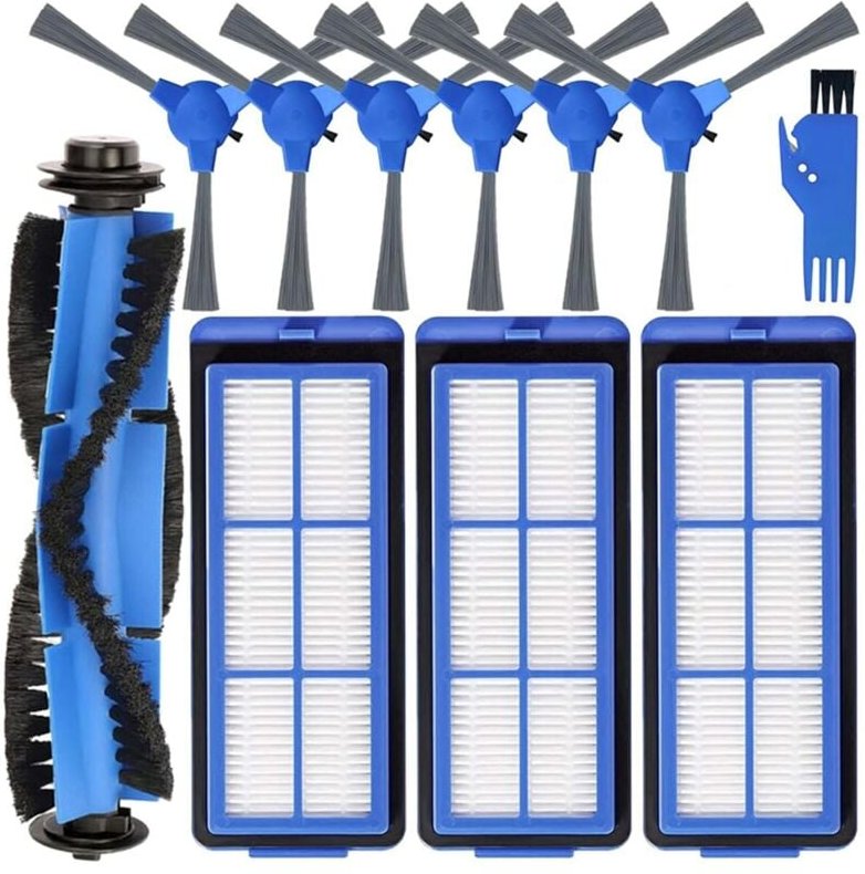 Für RoboVac 30C MAX/G30 Edge/11S Max/15C Max/G30/G30 Hybrid Staubsauger Hauptseitenbürste HEPA-Filter