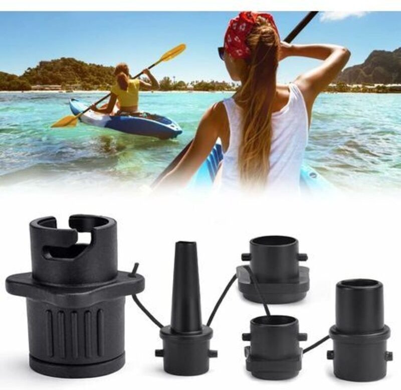 Schlauchboot-Pumpenadapter, Luftpumpenkonverter und Kite-Ventil