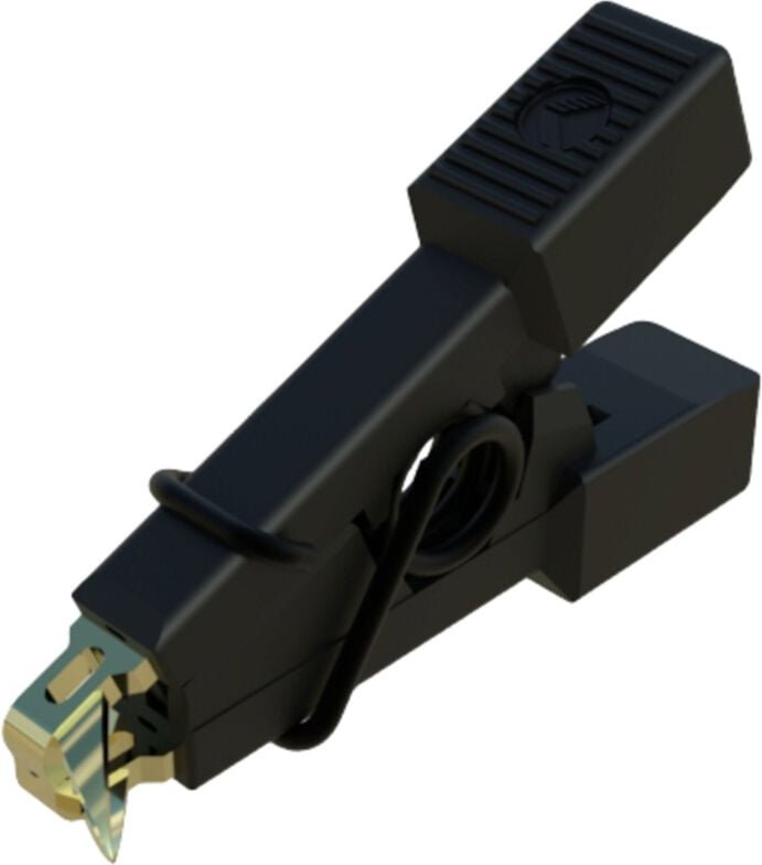 Thumbnail - Sks Hirschmann - micro-smd clip 1 Krokodilklemme Steckanschluss 0.64 mm Ohne Messkategorie Schwarz