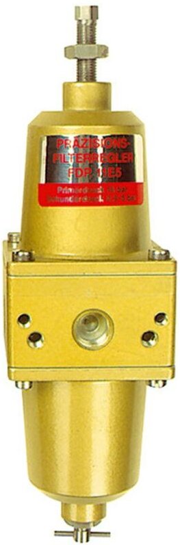 Riegler - Präzisionsfilterregler, buntmetallfrei, g 1/4, 0,1 - 2 bar