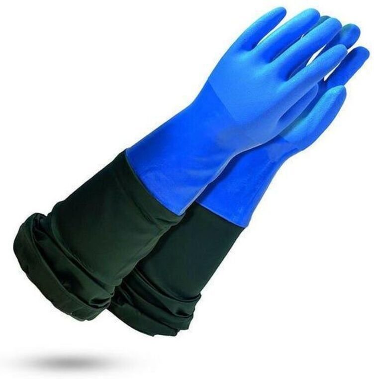 WETPRO Lange wasserdichte Schutzhandschuhe - Größe 10 - Rostaing