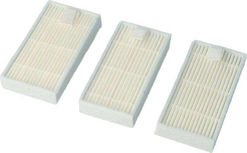 3x Staubsaugerfilter kompatibel mit Sichler PCR-2000, NC-5725-919 Staubsauger - HEPA-Filter Weiß - Vhbw