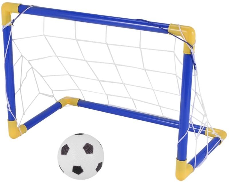 Indoor Mini Folding Torpfosten Net Set + Pumpe Kinder Sport Outdoor Home Spiel Spielzeug Kind Geburtstagsgeschenk Kunsts...