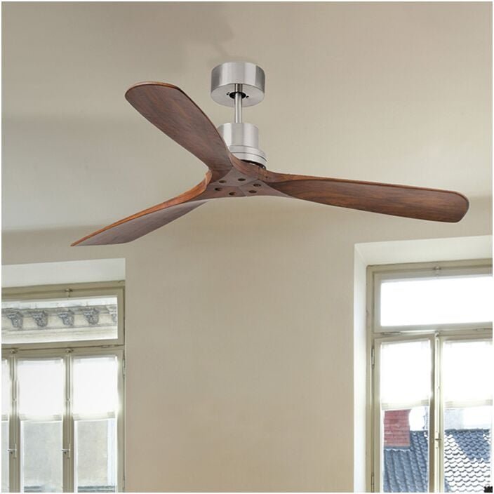 Deckenventilator nickel matt ø 132 cm, Modell lantau dc