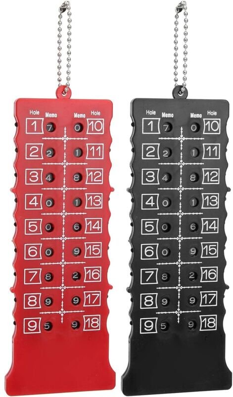2-teiliger Punktezähler, 18-Loch-Punktezähler, Übungs-Punktetafel, Wettkampfzubehör