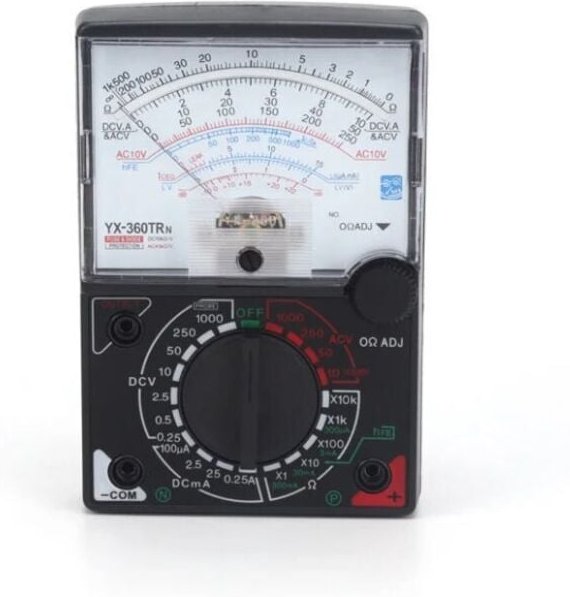 Csparkv - Analoges Multimeter, Multimeter-Tester, AC-DC-Voltmeter, Amperemeter, Ohmmeter, analoges Multimeter, Spannungs...