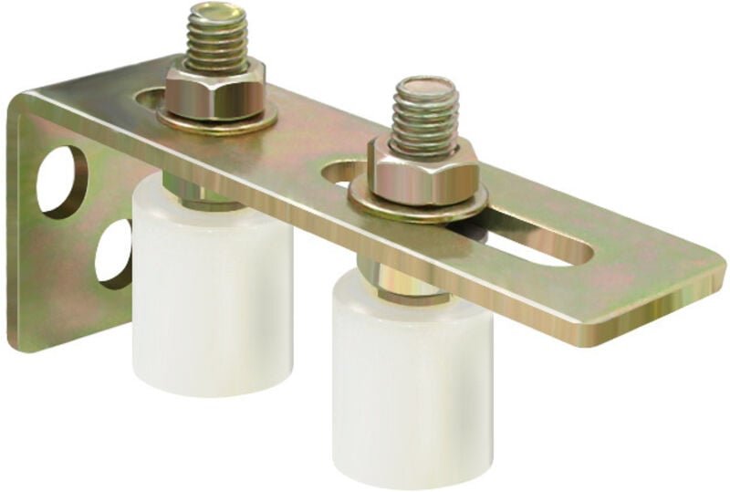 Verstellbare Bodenführung, Wand-/Türbodenführung für Schiebetüren aus Holz - Ahlsen