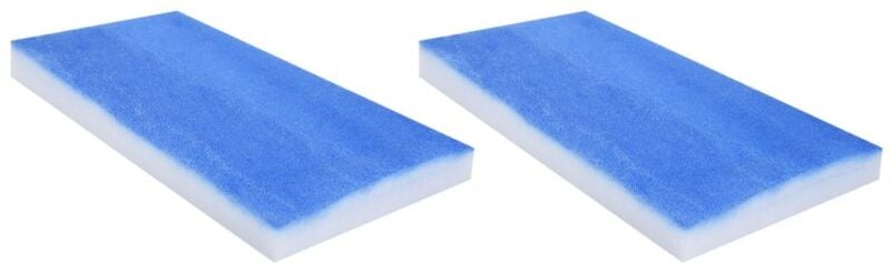 Airbrush Hobby Booth Filter Set, Fiberglas Ersatz Kompatibel für Master, 2 Stück