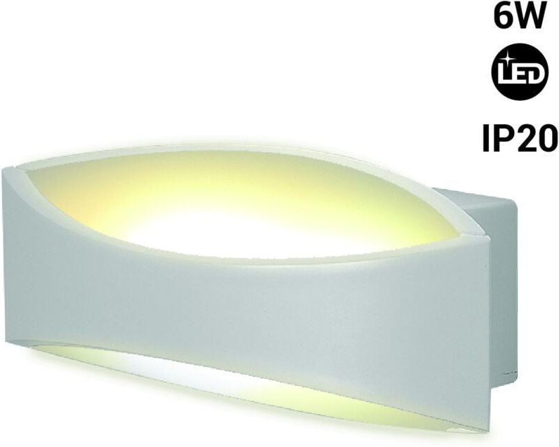 Thumbnail - LED-Wandleuchte mit doppeltem Lichtaustritt - IP20 - 3000K - 6W