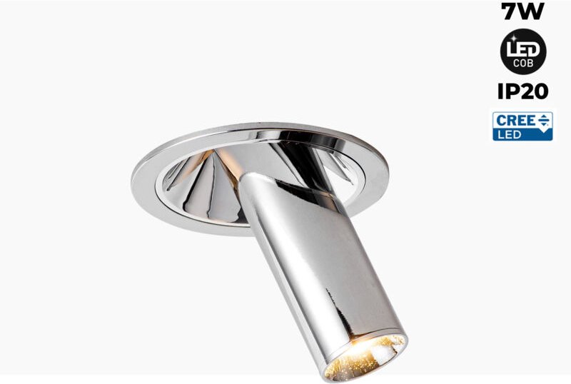 LED Einbaustrahler „ALAI“ - Zoomfunktion - 100mm - 2800K - LED