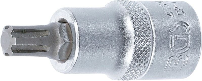 Bgs Technic - Bit-Einsatz Antrieb Innenvierkant 12,5 mm (1/2') Keil-Profil (für ribe) M9