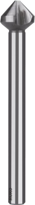Kegel- und Entgratsenker din 335 Form c 90° hss mit langem Zylinderschaft ø 6,3 mm - 102271 - Ruko