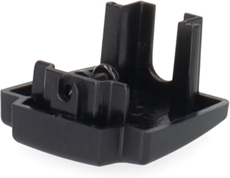 Endkappe aus schwarzem Velum