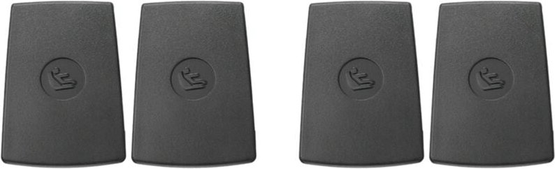 4X für F20 F30 F31 E84 E87 3-Series Hinterer Kinder Sitz isofix Abdeckung 52207319686