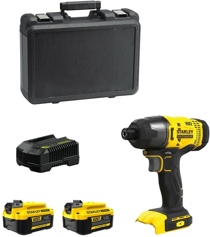 Thumbnail - Stanley - Schlagschrauber FatMax SFMCF800M2K (2 x 4,0 Ah + Ladegerät + Koffer)