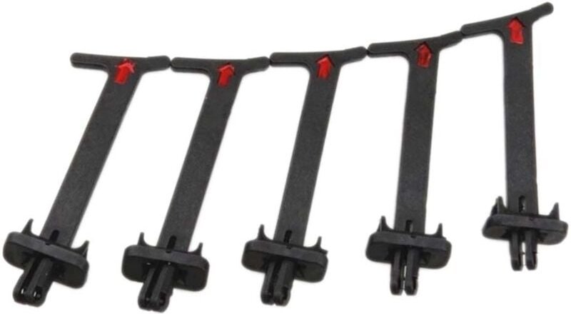 Tlily - 5 stücke Neue Motorhaubenentriegelungsgriff Stange Ziehen Fangen Clip für-MK4 Golf 1998 1999 2000 2001-2006 1J08...