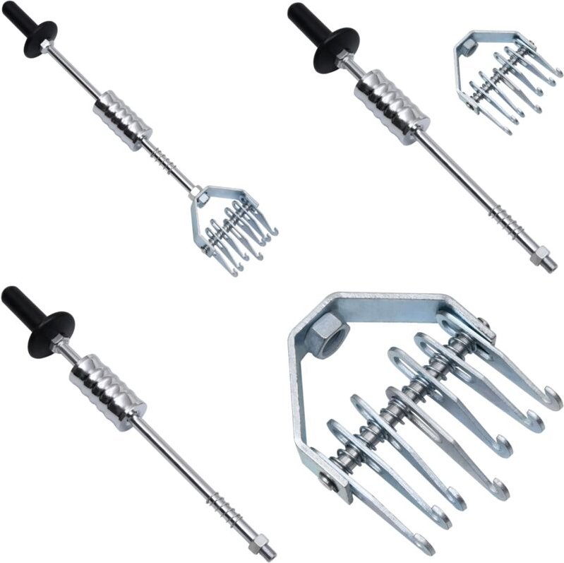 Vidaxl - Gleithammer mit Haken 65 cm Kohlenstoffstahl - Dellenentferner - Autolackierer Werkzeug - Karosseriewerkzeug - ...