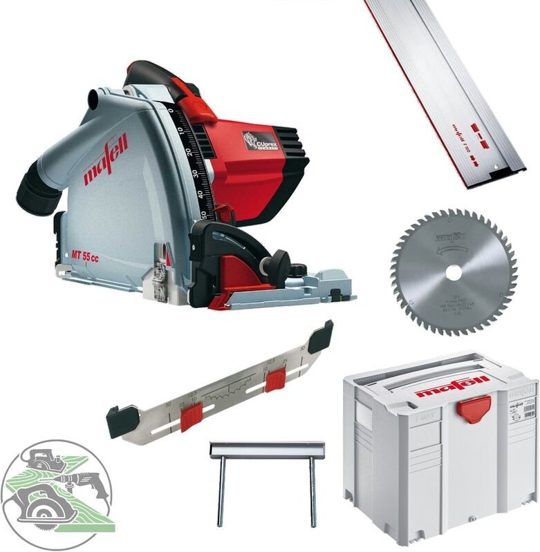 Tauchsäge mt 55 cc maxi max mit Führungsschiene f 160 im Systainer 917614 - Mafell