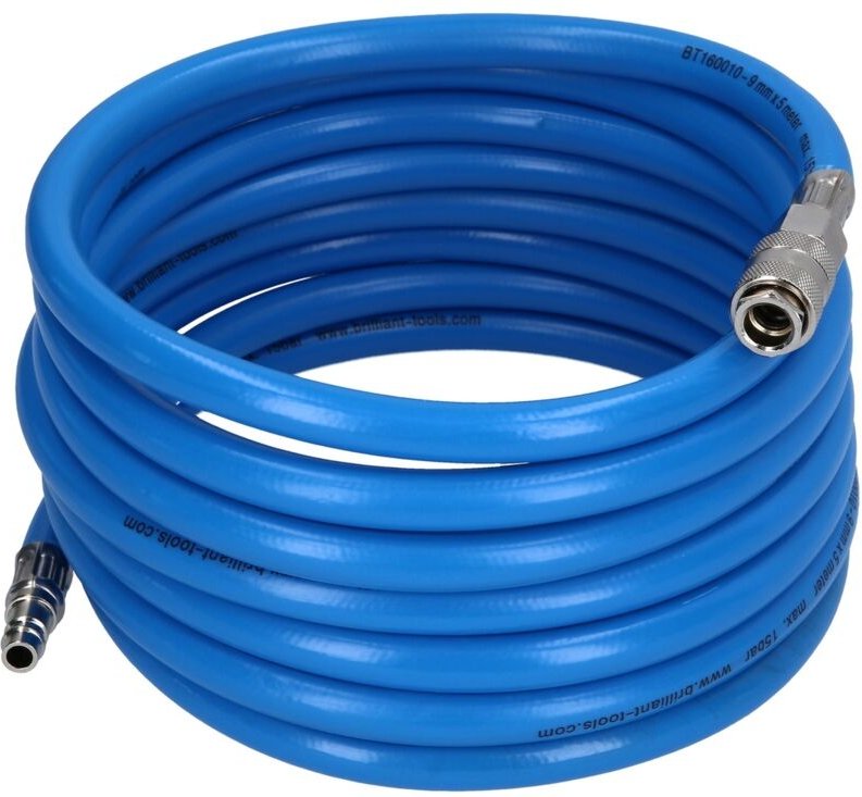 Brilliant Tools - BT160010 Druckluft-Schlauch 5 m 15 bar