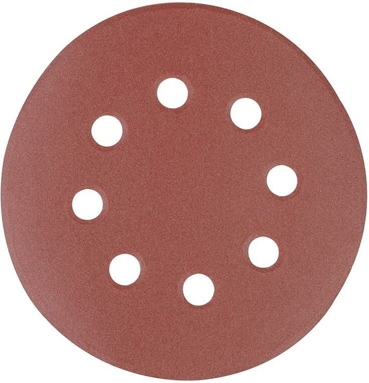 Klettschleifscheiben, gelocht, 125 mm, 10er-Pckg. 40er-Körnung