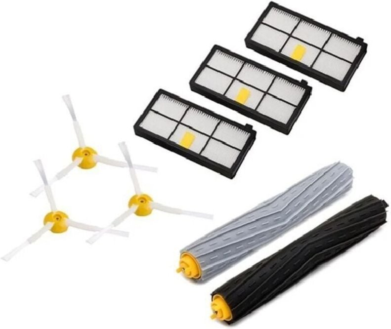 Teilesatz Ersatzzubehör für iRobot Roomba 800 900 Serie 860 865 866 870 871 875 876 880 886 896 960 966 971 976 980 981 ...