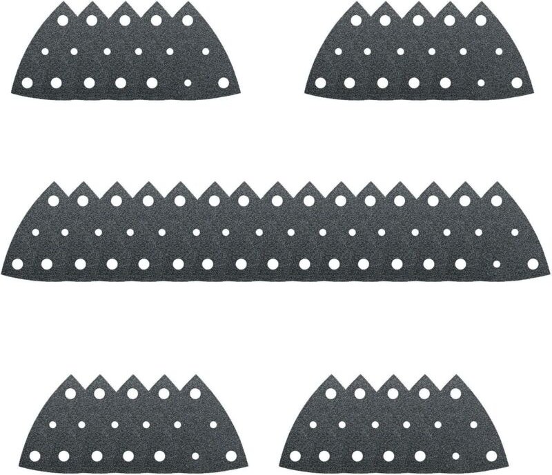 35x Schleifblätter gelocht Zirkon 80 mm K80 - 63717238010 - Fein