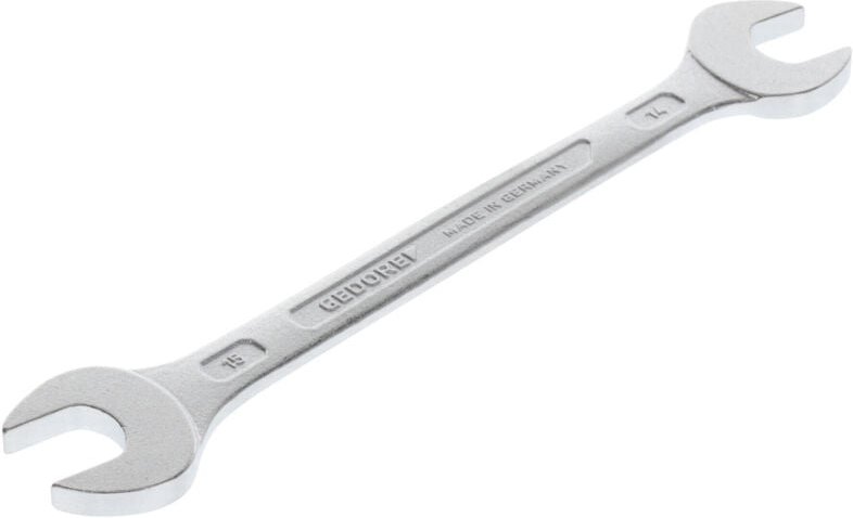 Doppelmaulschlüssel 6 14 x 15 mm Länge 188 mm verchromt