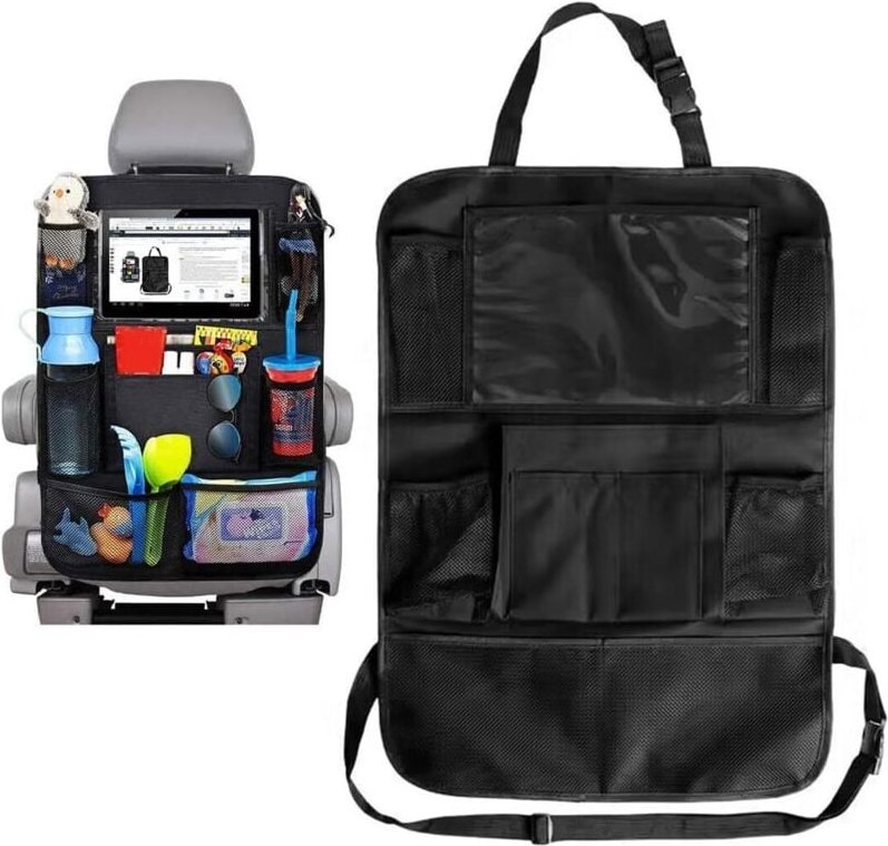 Auto-Organizer für Kinder, 1 Packung Auto-Innenausstattung, Auto-Organizer, Auto-Organizer für Kinder, transparenter Tab...