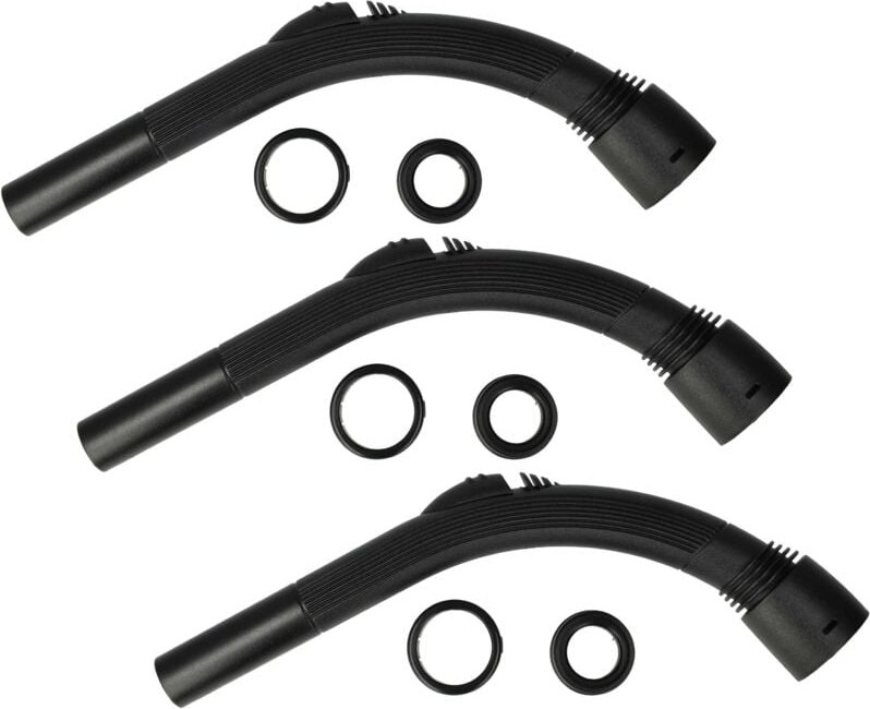 Thumbnail - 3x Griff kompatibel mit Dirt Devil M5011, M5011-0, M5010-8, M5010-9 Staubsauger - Handgriff, Ersatzteil, 32 mm Anschluss...