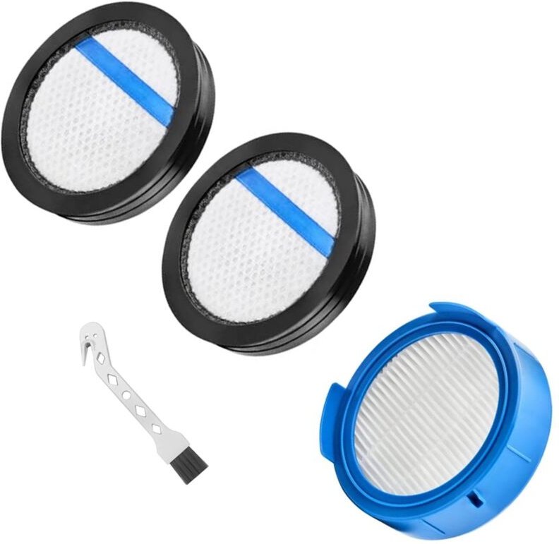 AEG 8000 Ersatzfilterzubehör für AEG ASKW4, ESKW4, FX8, AZE156, Staubsauger-Ersatzteile, 2 Vormotorfilter, 1 Hygienefilt...