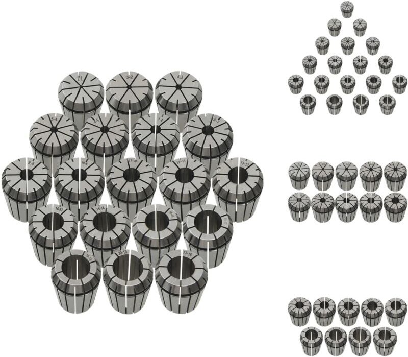 Schraubzwingen & -stöcke - Living ER32 Spannzangen 19-tlg. Drehwerkzeugsatz