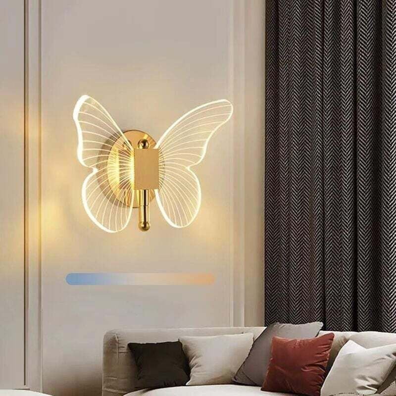 UlisemModern LED Wandleuchte Innenwandleuchte Dimmbar 3 Temperatur Wandleuchte