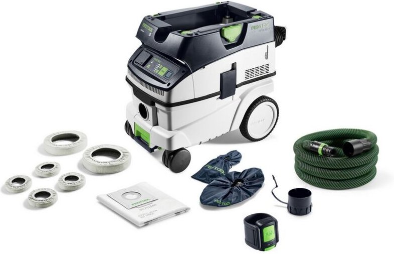 Festool Absaugmobil CLEANTEC CTM 26 EI-FLR + Fernbedienung CT-F mit Bluetooth