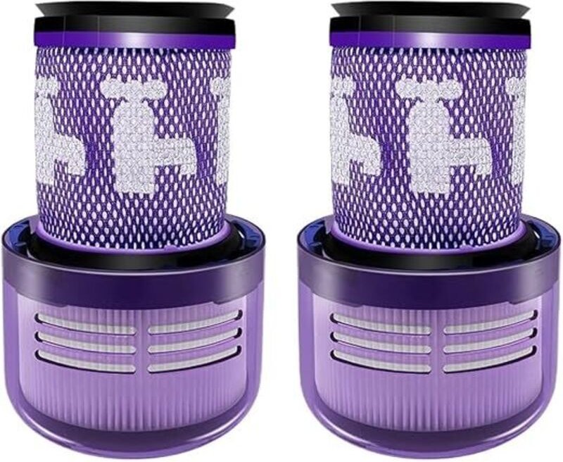 Ersatzfilter kompatibel mit Dyson V12 Detect Slim SV30 SV34 SV35 - 2er-Pack - Starke Saugkraft, lange Lebensdauer, erhöh...