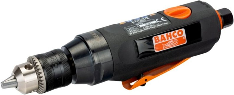 Bahco Pneumatischer Stabschleifer mit niedriger Drehzahl und Zahnkranzspannfutter, 6,3 Bar, 1/4