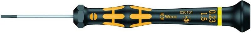 Elektronik- Schraubendreher ESD Schlitz 1,5x0,23x40mm Wera