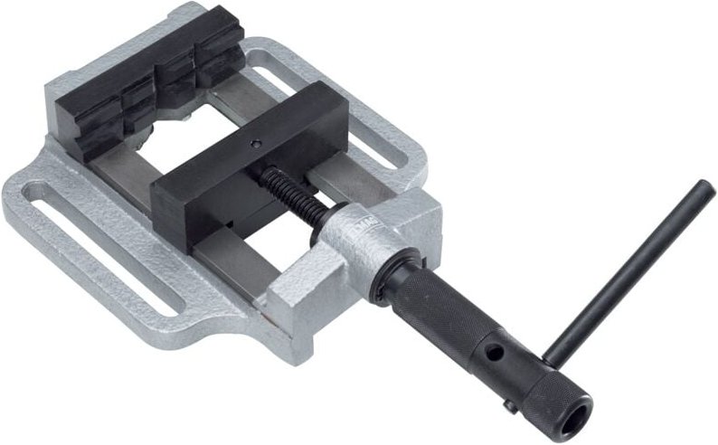 ELMAG PROFI-Maschinenschraubstock 6/ 150 mm, mit Prismenbacke, Spannweite 145mm